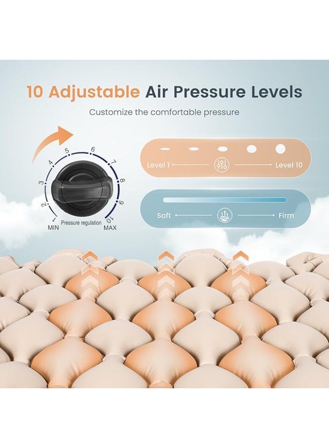 Alternating Air Pressure Mattress System with Electric Pump for Bed Sore Prevention - Medical Hospital Bed Air Mattress for Bedridden Patients - Pressure Relief Topper - Image 2